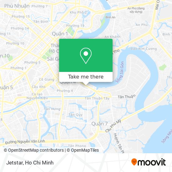 Jetstar map