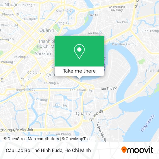 Câu Lạc Bộ Thể Hình Fuda map