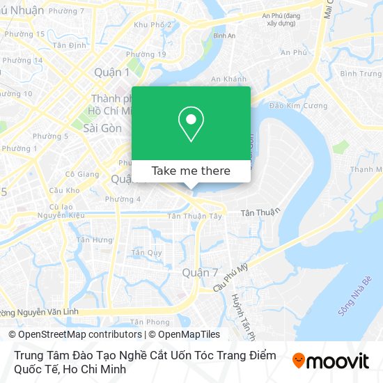 Trung Tâm Đào Tạo Nghề Cắt Uốn Tóc Trang Điểm Quốc Tế map