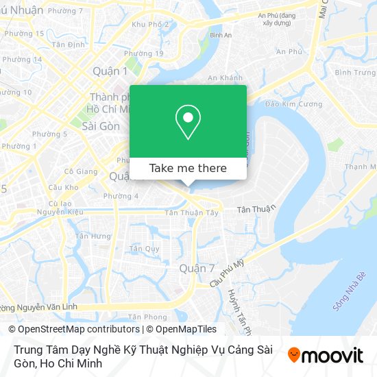 Trung Tâm Dạy Nghề Kỹ Thuật Nghiệp Vụ Cảng Sài Gòn map