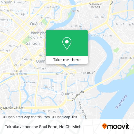 Takoika Japanese Soul Food map