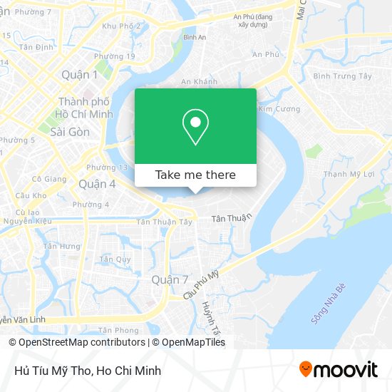 Hủ Tíu Mỹ Tho map