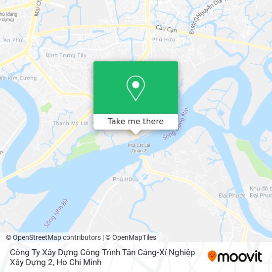 Công Ty Xây Dựng Công Trình Tân Cảng-Xí Nghiệp Xây Dựng 2 map