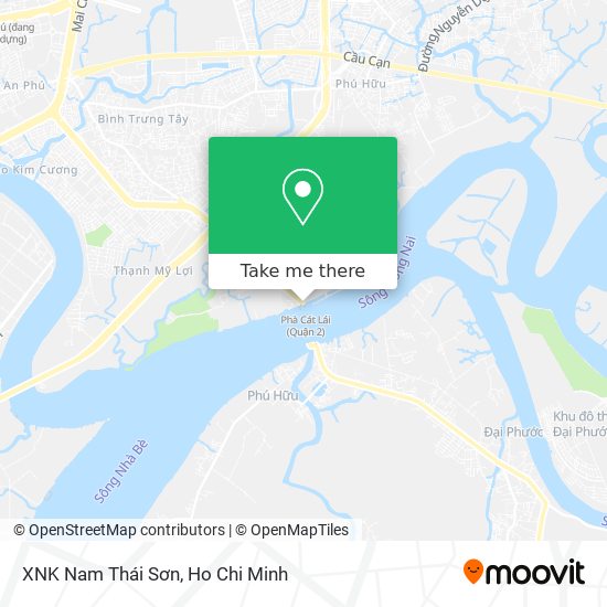 XNK Nam Thái Sơn map