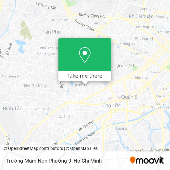 Trường Mầm Non Phường 9 map