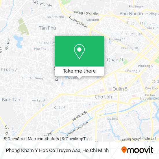 Phong Kham Y Hoc Co Truyen Aaa map