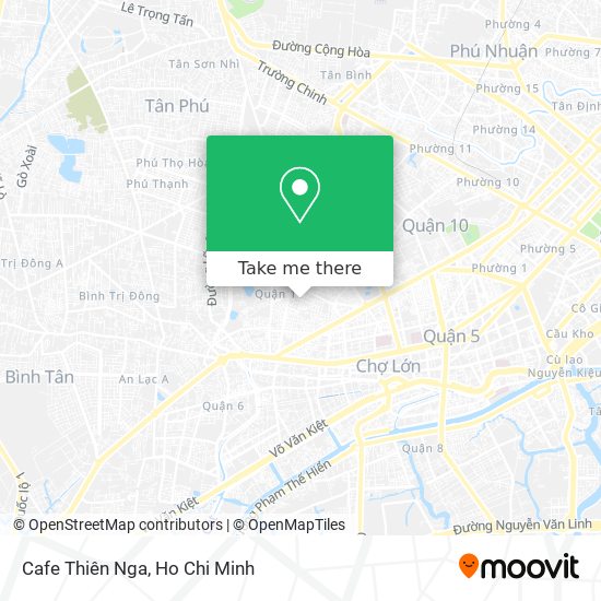 Cafe Thiên Nga map