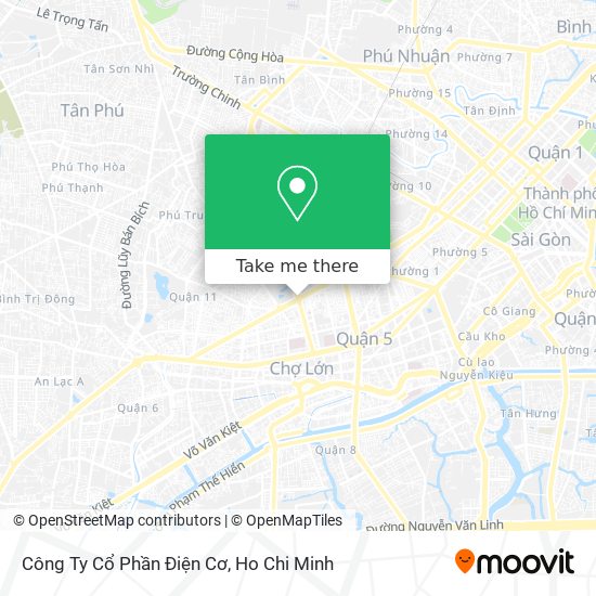 Công Ty Cổ Phần Điện Cơ map