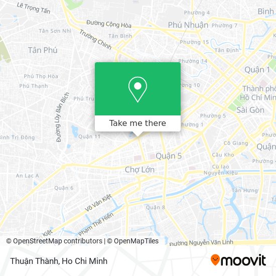 Thuận Thành map