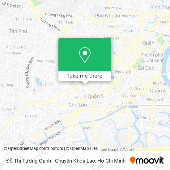 Đỗ Thị Tường Oanh - Chuyên Khoa Lao map