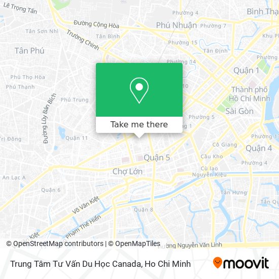 Trung Tâm Tư Vấn Du Học Canada map