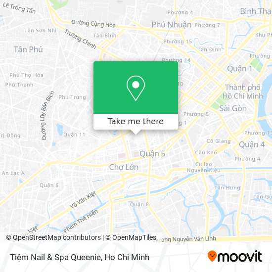 Tiệm Nail & Spa Queenie map