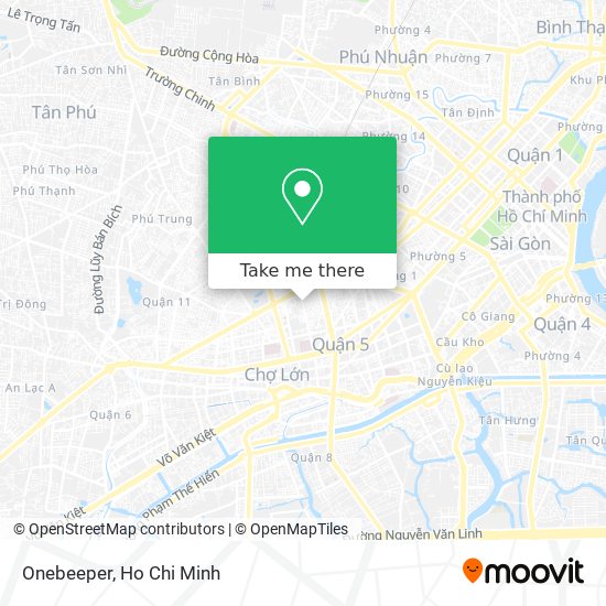 Onebeeper map