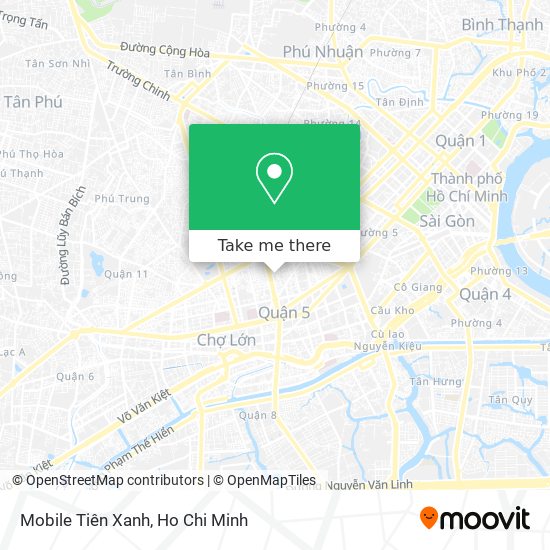 Mobile Tiên Xanh map