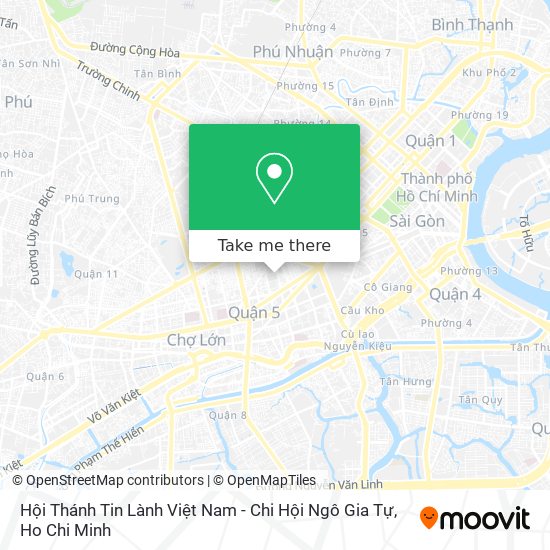 Hội Thánh Tin Lành Việt Nam - Chi Hội Ngô Gia Tự map