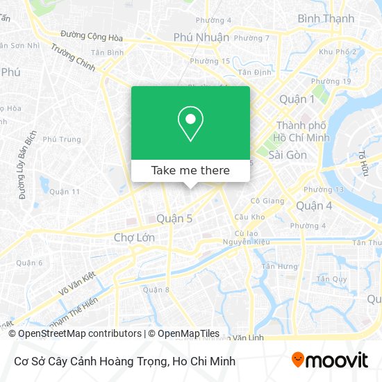 Cơ Sở Cây Cảnh Hoàng Trọng map