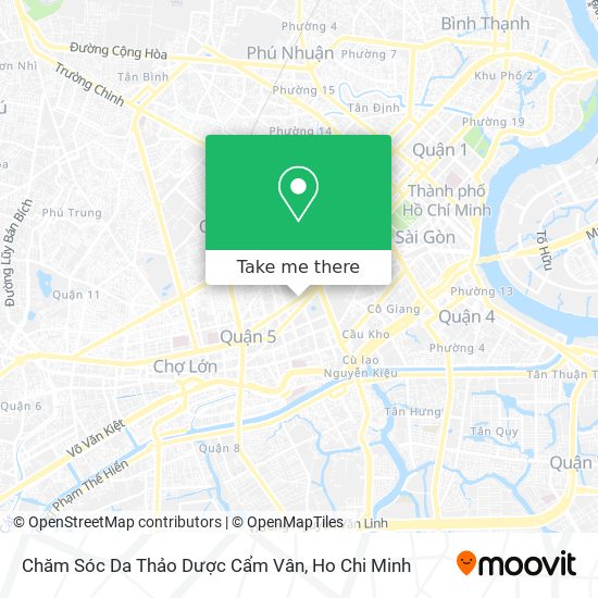 Chăm Sóc Da Thảo Dược Cẩm Vân map