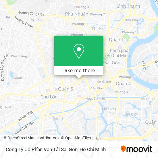 Công Ty Cổ Phần Vận Tải Sài Gòn map