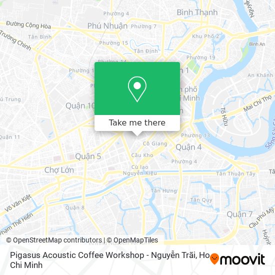 Pigasus Acoustic Coffee Workshop - Nguyễn Trãi map