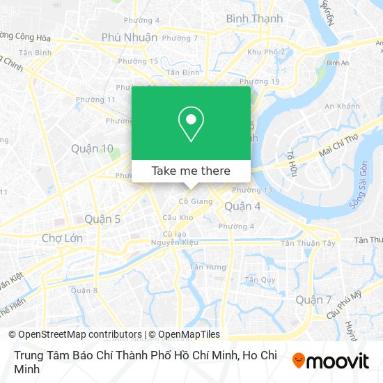 Trung Tâm Báo Chí Thành Phố Hồ Chí Minh map