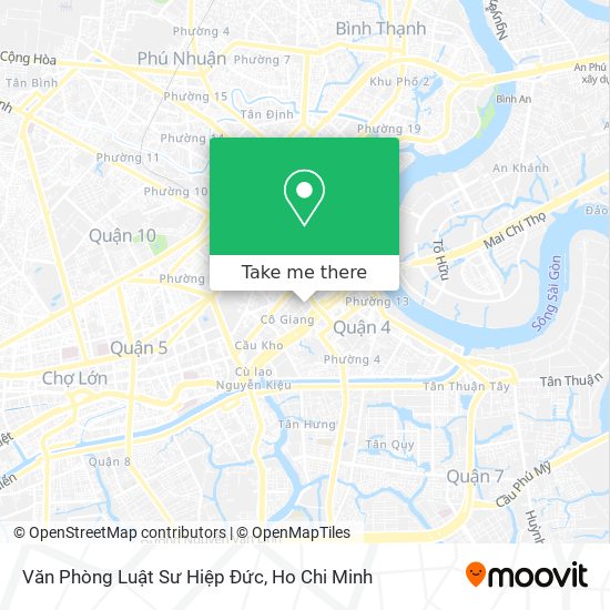 Văn Phòng Luật Sư Hiệp Đức map