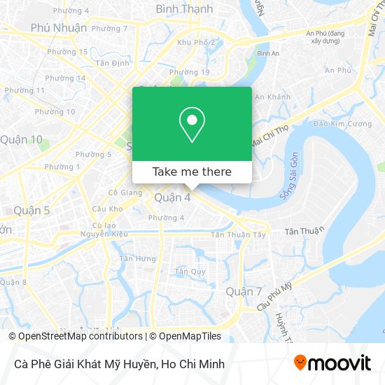Cà Phê Giải Khát Mỹ Huyền map