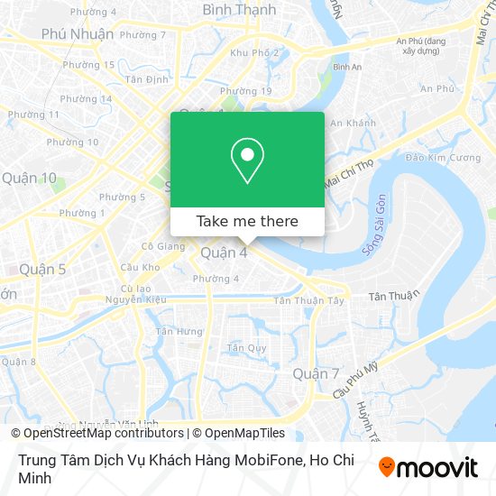 Trung Tâm Dịch Vụ Khách Hàng MobiFone map