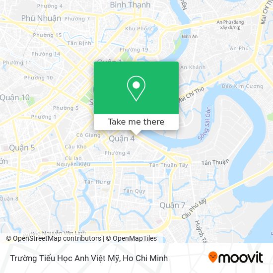 Trường Tiểu Học Anh Việt Mỹ map