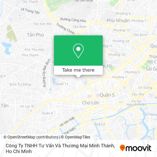 Công Ty TNHH Tư Vấn Và Thương Mại Minh Thành map