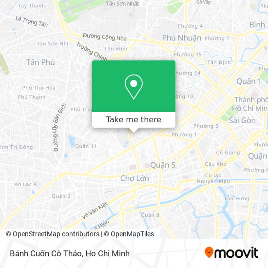 Bánh Cuốn Cô Thảo map