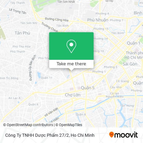 Công Ty TNHH Dược Phẩm 27/2 map