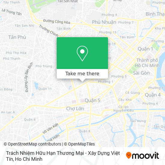 Trách Nhiệm Hữu Hạn Thương Mại - Xây Dựng Việt Tín map