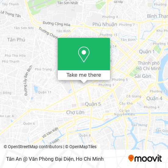 Tân An @ Văn Phòng Đại Diện map