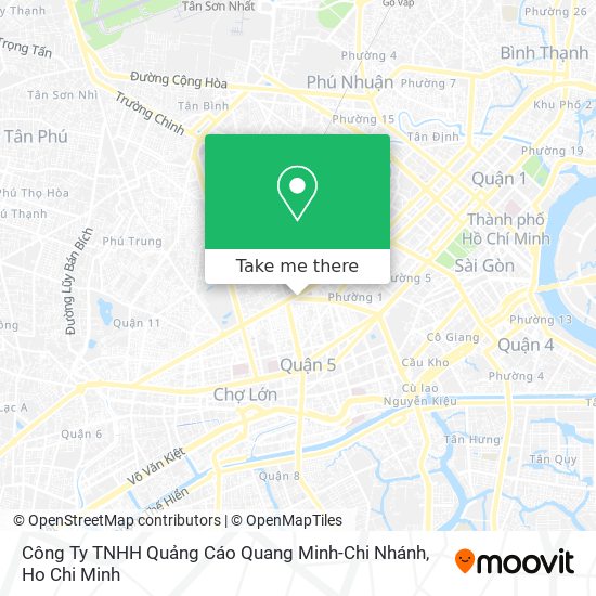 Công Ty TNHH Quảng Cáo Quang Minh-Chi Nhánh map