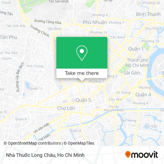 Nhà Thuốc Long Châu map