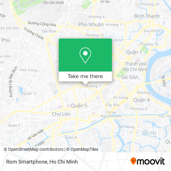 Rom Smartphone map