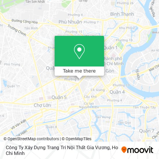 Công Ty Xây Dựng Trang Trí Nội Thất Gia Vương map