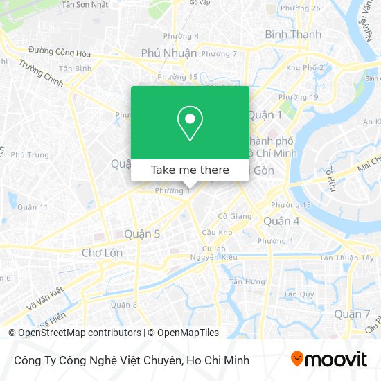Công Ty Công Nghệ Việt Chuyên map
