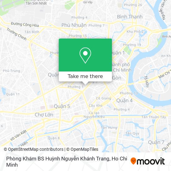 Phòng Khám BS Huỳnh Nguyễn Khánh Trang map