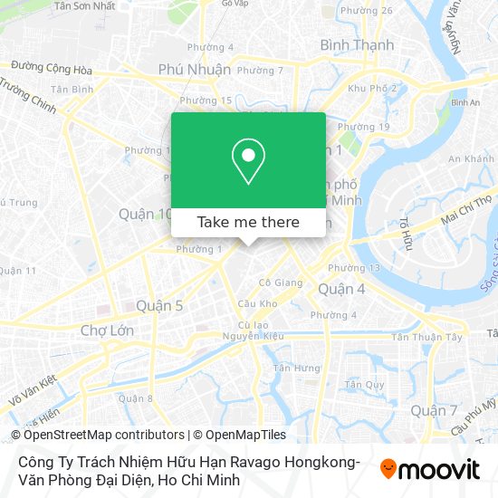 Công Ty Trách Nhiệm Hữu Hạn Ravago Hongkong-Văn Phòng Đại Diện map