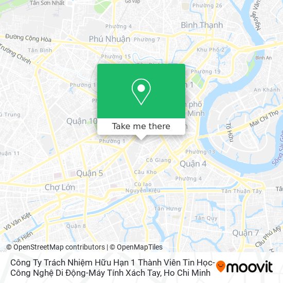 Công Ty Trách Nhiệm Hữu Hạn 1 Thành Viên Tin Học-Công Nghệ Di Động-Máy Tính Xách Tay map