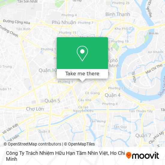Công Ty Trách Nhiệm Hữu Hạn Tầm Nhìn Việt map
