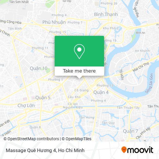 Massage Quê Hương 4 map