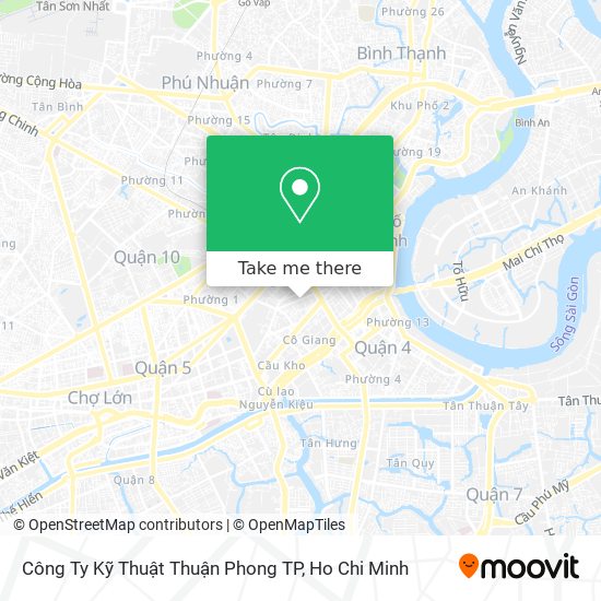 Công Ty Kỹ Thuật Thuận Phong TP map