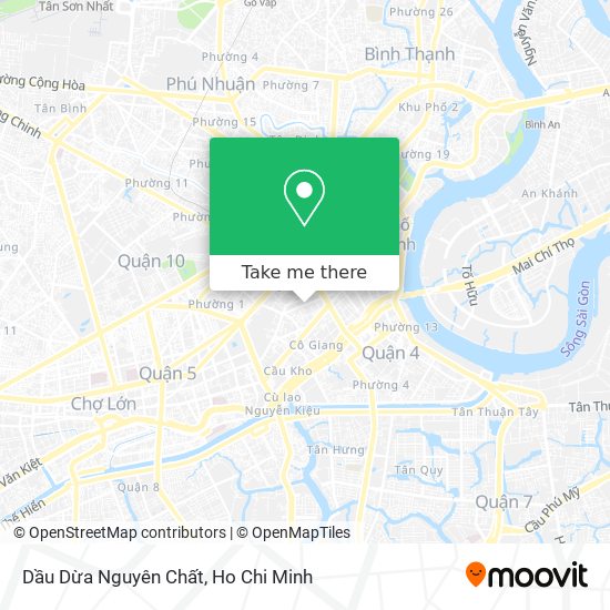 Dầu Dừa Nguyên Chất map