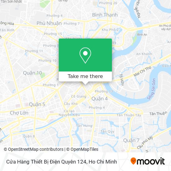 Cửa Hàng Thiết Bị Điện Quyên 124 map