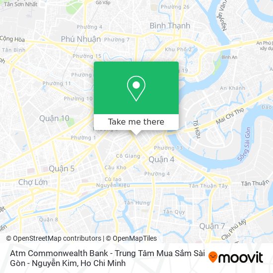 Atm Commonwealth Bank - Trung Tâm Mua Sắm Sài Gòn - Nguyễn Kim map