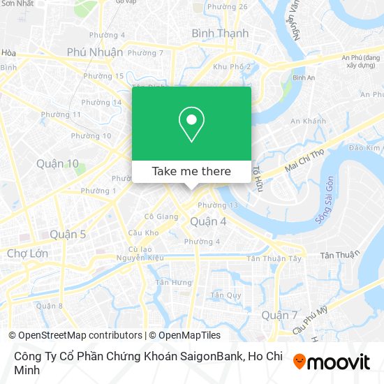 Công Ty Cổ Phần Chứng Khoán SaigonBank map