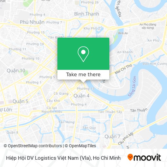 Hiệp Hội DV Logistics Việt Nam (Vla) map