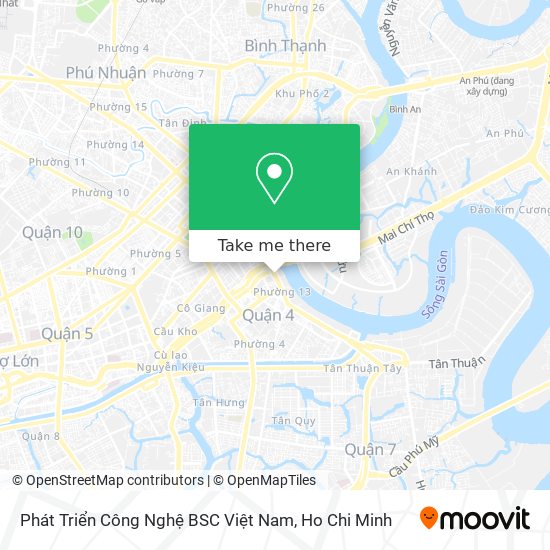 Phát Triển Công Nghệ BSC Việt Nam map